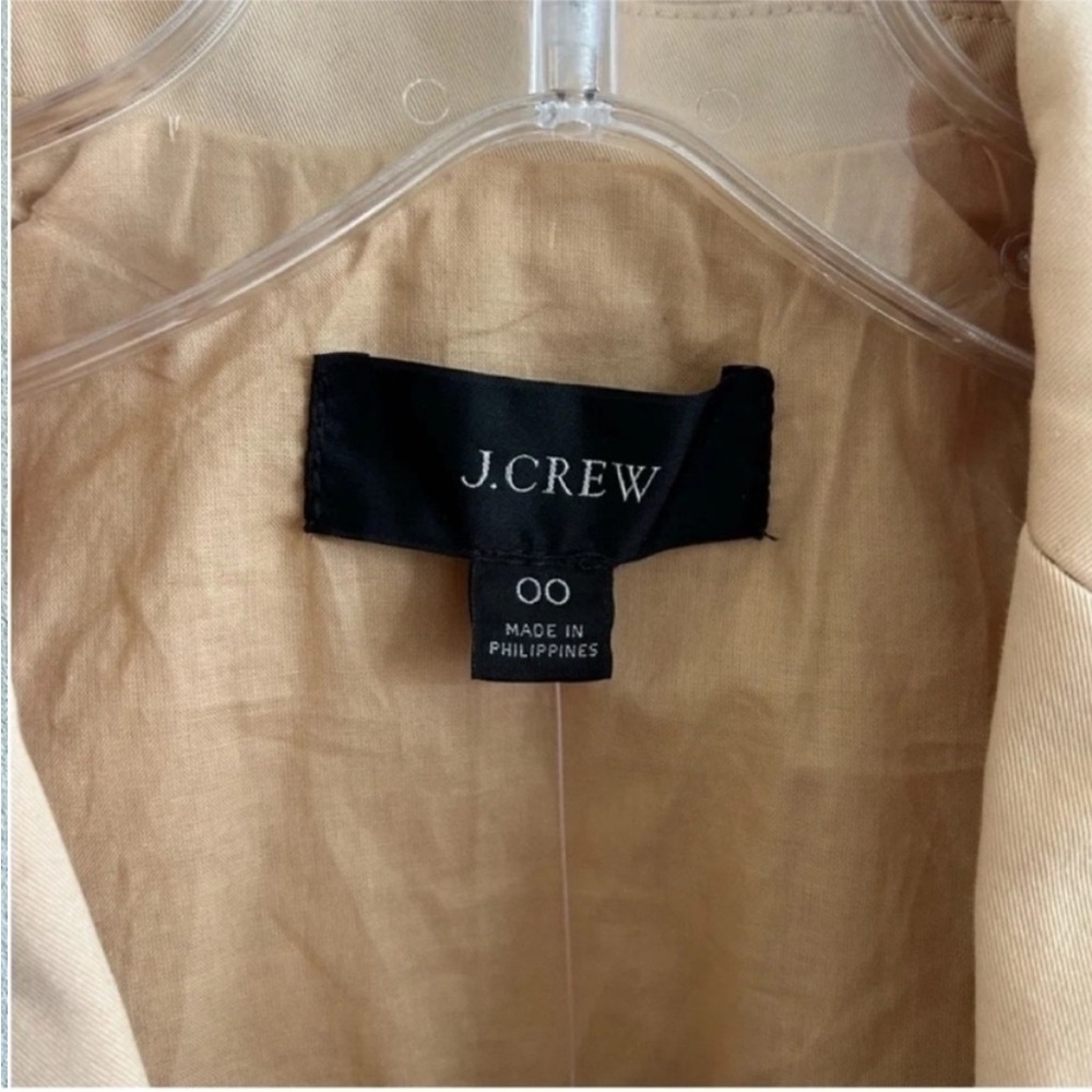 J. Crew Alfie Cotton Blazer Chino Dried Wicker NWT - Picture 7 of 7
